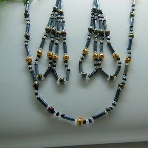 Handmade Set Earrings and Necklace